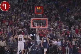 4月27日十佳球：库里面帽范弗里特，阿隆-戈登卡点补扣绝杀快船视频封面