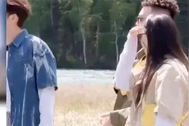 这该死的胜负欲！金靖头发一扎！有我没他！！一生要强的中国人