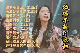 劲爆车载DJ歌曲精选【動態歌詞】【高音质无损DJ】【KTV字幕】