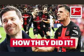 23-24赛季，勒沃库森夺冠之旅进球集锦视频封面