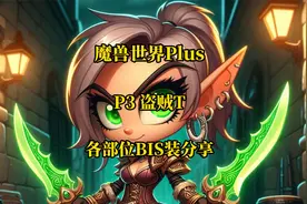 P3盗贼T各部位BIS装备与附魔分享 魔兽世界plus探索服视频封面