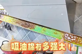 别再傻傻清洗油烟机储油盒了，根本不需要！垫上吸油棉，干干净净