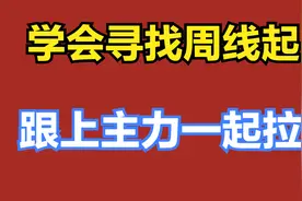 周线牛股图形怎么选？一种周线图形，找到就是龙头起涨点视频封面