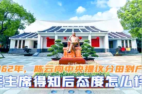 1962年，陈云向中央提议“分田到户”，毛主席得知后什么态度视频封面