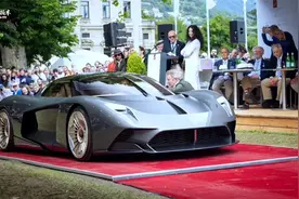 红旗S9超跑即将量产？红旗S9实车亮相海外，颜值性能堪比布加迪！