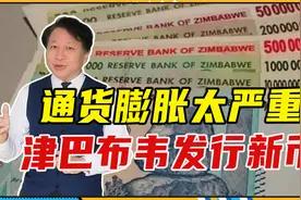 通货膨胀太严重，津巴布韦发行新币，面额100亿，还发起发金圆券视频封面