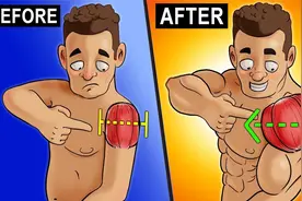 骨架小肩膀窄缺乏男人味？坚持6个动作，轻松练出南瓜肩！视频封面