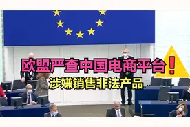 离谱！欧盟严查中国电商平台Temu，涉嫌销售非法产品视频封面