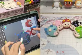 12岁女孩自学建模实现手办自由！操作熟练，网友：老天追着赏饭吃