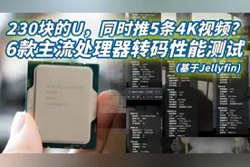 2022年6款处理器NAS影音服务器实时转码性能测试（基于Jellyfin）视频封面