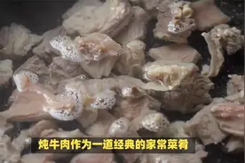 炖牛肉加入这两种香料，牛肉鲜嫩不柴，超级解馋！视频封面