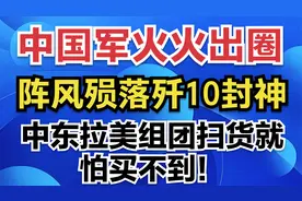 中国军火火出圈 阵风殒落歼10封神 中东拉美组团扫货就怕买不到！