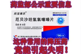 药监局官方：此类常用的降压药品，氢氯噻嗪竟能引起眼睛失明视频封面