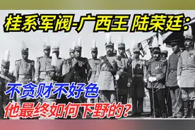桂系军阀“广西王”陆荣廷：不贪财不好色，他最终如何下野的？视频封面