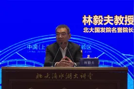 林毅夫教授谈百年未有之大变局视频封面