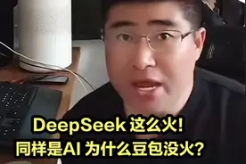 DeepSeek这么火！同样是AI，为什么豆包没火？视频封面