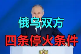 俄乌双方均开出四条停火条件，俄乌和谈还有多远？视频封面