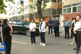 德州市天衢新区考察团来我区考察文化社区建设工作视频封面