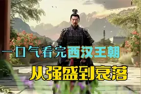 一口气看完西汉王朝，从强盛到衰落视频封面