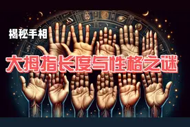 五指长短看一生宿命——大拇指长度与性格之谜