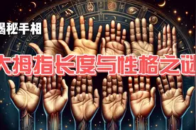 五指长短看一生宿命——大拇指长度与性格之谜