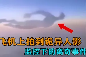 飞机上拍到诡异人影，镜头下的离奇事件视频封面