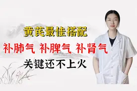 黄芪最佳搭配，补肺气，补脾气，补肾气，关键还不上火