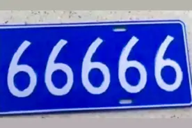 车主摇到豹子号“66666”太高兴，但看了前两字母，想死的心都有