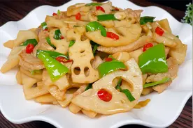 秋天要多吃莲藕，教你一个新做法，出锅清脆爽口，营养又美味