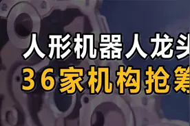 人形机器人稀缺龙头，华为新锐供货商，36家机构扎堆视频封面