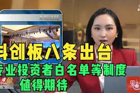 点市成金｜“科创板八条”出台，专业投资者白名单等制度值得期待视频封面