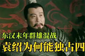 扒一扒袁绍的扩张史！东汉末年群雄混战，袁绍为何能独占四州之地视频封面