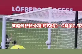 英超最新积分榜!阿森纳2-0排第2,布莱顿3-0列第1,纽卡斯尔第5视频封面