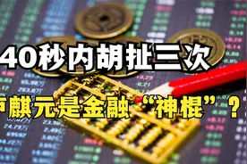 40秒内胡扯三次，网红经济大师卢麒元是金融“神棍”？视频封面