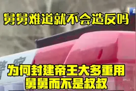 舅舅难道就不会造反吗？为何封建帝王，大多重用舅舅而不是叔叔？视频封面