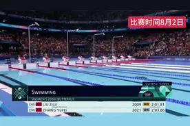 200米蝶泳决赛，最后50米，张雨霏上演疯狂冲刺，太不可思议视频封面