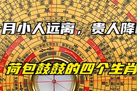 十月小人远离，贵人降临，财运一触即发，荷包鼓鼓的四个生肖视频封面