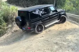 奔驰g63-vs-雷克萨斯570，这个弯道上坡，看看谁更厉害，SUV对决视频封面