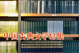 反映一代文学之成就的“全书”，古典文学爱好者的传世之宝视频封面