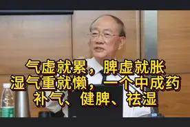 气虚就累，脾虚就胀，湿气重就懒，一个中成药补气、健脾、祛湿视频封面