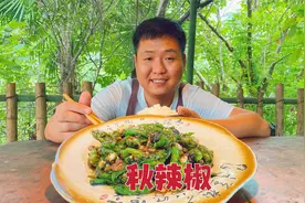 爆炒“秋辣椒”，辣得痛快，两碗米饭下肚真爽