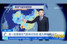 新一轮寒潮天气影响中东部，最大降幅超16℃，东北多地全天寒冷视频封面