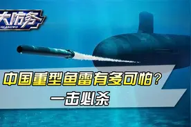 中国鱼10型重型鱼雷，爆炸威力巨大：10万吨核航母也无法承受打击视频封面