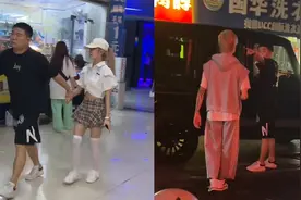 男子将年轻黄发女孩拉出酒吧，一路气冲冲塞进大G，身份瞬间秒懂视频封面