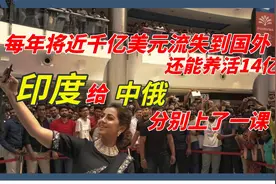 每年千亿美元流失到国外，还能养活14亿人？印度给中俄上了一课视频封面