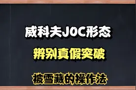 A股：被雪藏的操作方法，威科夫绝学之JOC形态，一眼辨别真假突破视频封面
