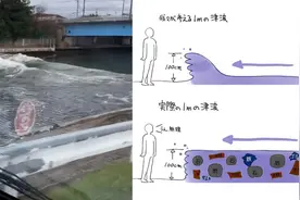 1米高海啸真的只是大一点的浪花？日媒图文影像科普颠覆想象
