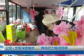 公交+文旅深度融合 观光巴士畅游昆明视频封面