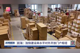 前海：加快建设高水平对外开放门户枢纽视频封面