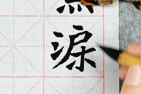 魏碑入门必练字帖，张猛龙碑经典单字临写，自学书法其实并不难视频封面
